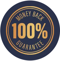 100 percent money back guarantee